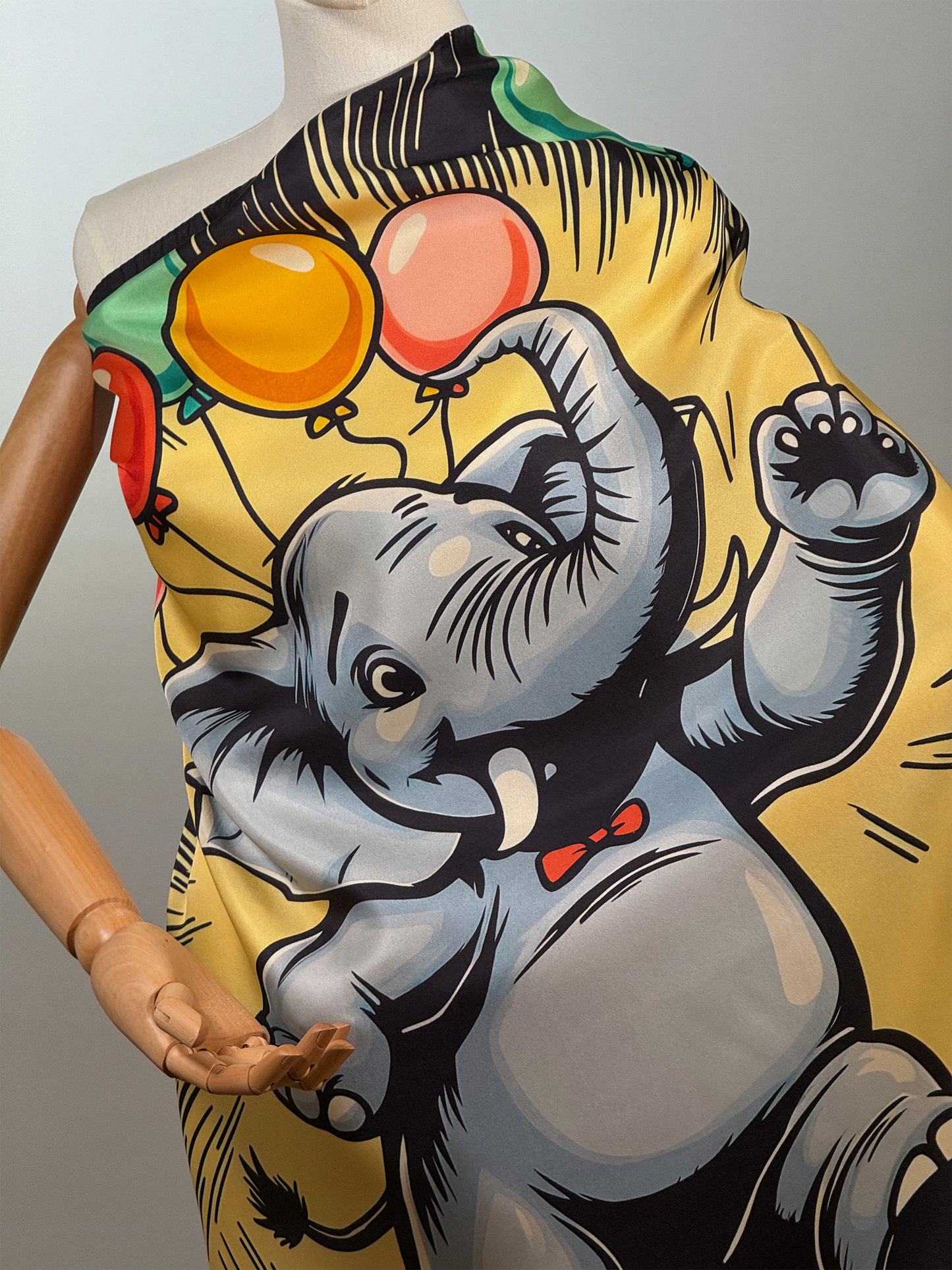 Foulard Comic Elefant