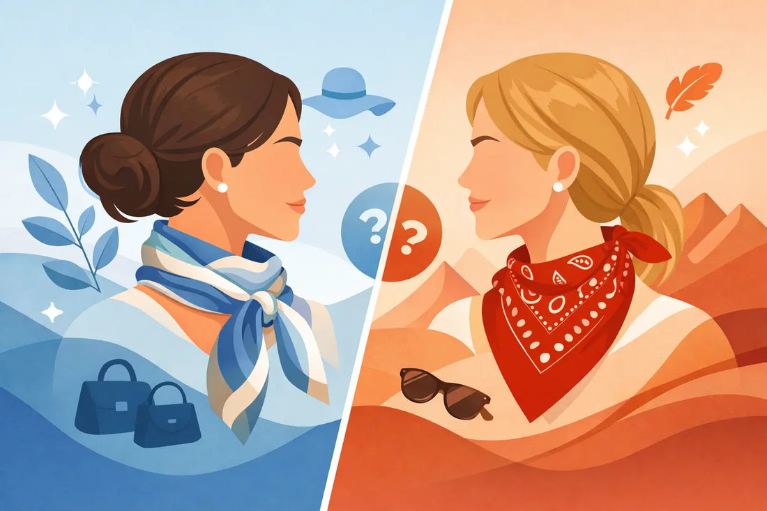 Foulard vs Halstuch Unterschied einfach erklärt