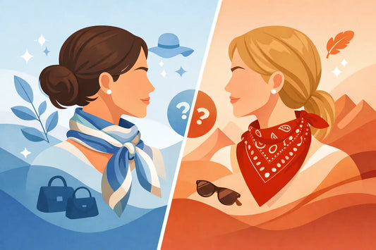 Foulard vs Halstuch Unterschied einfach erklärt