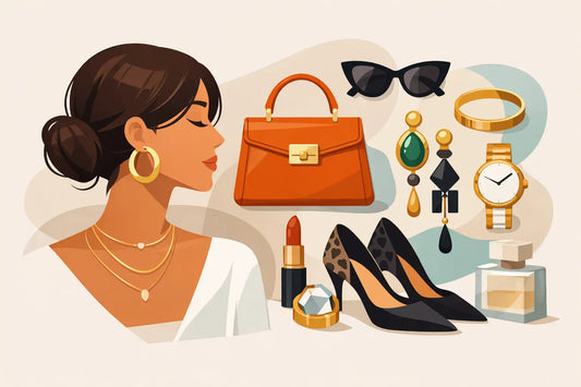 Auffällige Accessoires für schlichte Looks