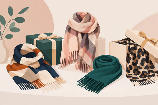 6 stilvolle Schal-Geschenke mit Designanspruch