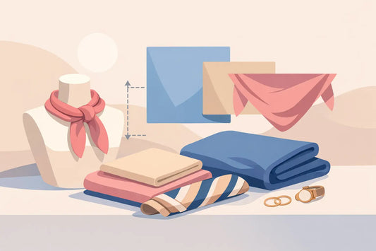 Guide zu Foulard-Größen: Das passende Format