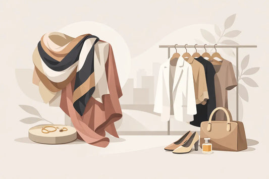 Elegante Tücher für die Capsule Wardrobe