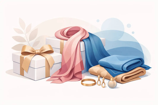 Tuch als Geschenk wählen mit Stil