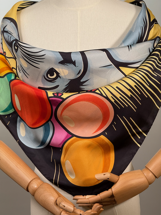 Foulard Comic Elefant
