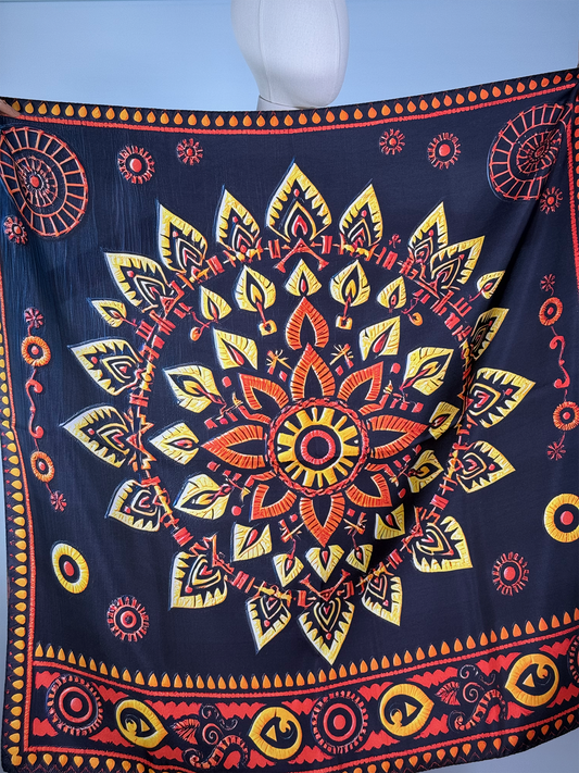 Foulard Tribal Art 1
